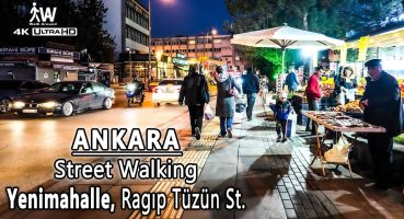 Yenimahalle Cadde Boyunca Akşam Yürüyüşü | Ankara 4K Fragman İzle