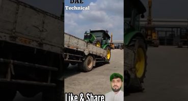 New john deere tractor unloading process from trailer truck #short #shorts #shortvideo Fragman izle