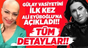 3 Kez Kanseri Yenen Şarkıcı Gülay Vasiyetini İLK KEZ Ali Eyüboğlu’na Açıkladı!! TÜM DETAYLAR!! Magazin Haberleri