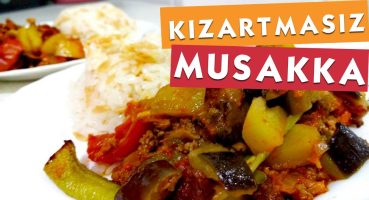 Patlıcan Musakka Tarifi (Kızartmasız) Yemek Tarifi