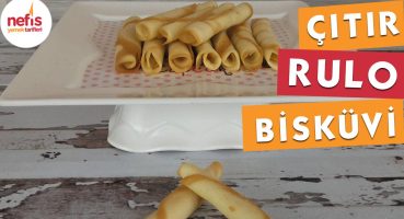 Çıtır Rulo Bisküvi (Cigarette Russe) Tarifi Yemek Tarifi