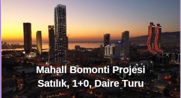 SATILIK | İZMİR | MAHALL BOMONTİDE | DENİZ MANZARALI | 15.KAT | 1+0 Satılık Arsa