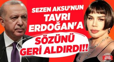 Sezen Aksu’nun Tavrı Cumhurbaşkanı Erdoğan’a Sözünü Geri Aldırdı!! | Magazin Noteri Magazin Haberleri