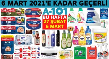 A101 BU HAFTA I 6 MART 2021’E KADAR | GIDA VE TEMİZLİK ÜRÜNLERİ I A101 KAMPANYA | ( A101 Aktüel )