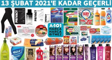 A101 13 ŞUBAT 2021’E KADAR GEÇERLİ || TEMİZLİK VE GIDA ÜRÜNLERİ || A101 AKTÜEL | (A101 İndirimleri)