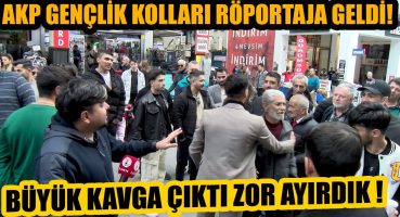 Gurbetçiler ve AKP gençlik kolları röportajı bastı !  Büyük Kavga Çıktı Zor Ayırdık !!