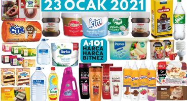 A101 23 OCAK 2021 CUMARTESİ || TEMİZLİK VE GIDA ÜRÜNLERİ || A101 AKTÜEL ÜRÜNLER | (A101 İndirimleri)