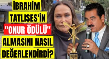 Hülya Avşar İbrahim Tatlıses’in Altın Kelebek’te aldığı “Yaşam Boyu Onur Ödülü”nü değerlendirdi! Magazin Haberi