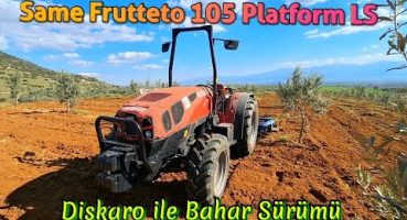 Same Frutteto 105 LS & Azim 24’lü Diskaro ile Bahar Sürümü // Yeni Traktörün İlk 50 Saat Bakımı Bakım