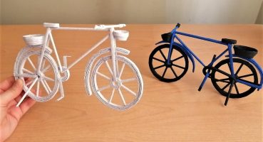 Kağıttan Bisiklet Nasıl Yapılır?/ How to Make Paper Cycle – Paper Crafts