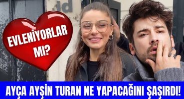 Ayça Ayşin Turan Alp Navruz sorusunu duyunca ne yapacağını şaşırdı! Evleniyorlar mı? Magazin Haberi