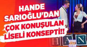 Hande Sarıoğlu Öyle Bir Giriş Yaptı Ki…!! Çok Konuşulacak Liseli Konsepti!! | Magazin Noteri Magazin Haberleri