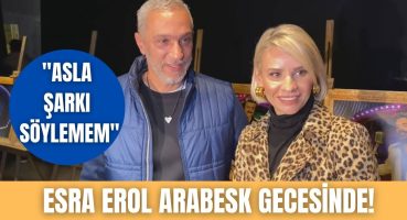 Esra Erol ve eşi Ali Özbir’in arabesk gecesi! Magazin Haberi