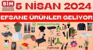 BİTKİ VE EV ÜRÜNLERİ | BİM 5 NİSAN 2024 KATALOGU | RESMİ KATALOG | SESLİ ANLATIM Bakım