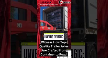 Unveiling the Magic: Witness How Top-Quality Trailer Axles Are Crafted from Container to Road!” Fragman izle