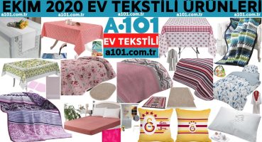 A101.COM.TR EKİM 2020 EV TEKSTİLİ ÜRÜNLERİ A101 ONLİNE MAĞAZA A101 A101 KAMPANYA Il A101 Aktüel