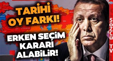 Erdoğan’a Erken Seçim Kararı Aldıracak Seçim Sonuçları! Kalesi 3 İlde AKP Fena Çuvalladı