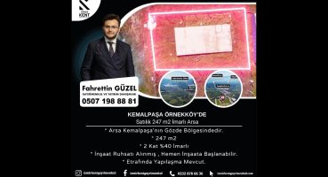 İzmir Kemalpaşa Örnekköy Satılık Arsa 247 m2 Satılık Arsa