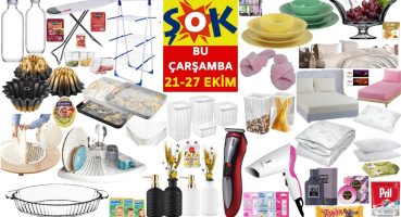 ŞOK BU ÇARŞAMBA I ŞOK MARKET 21 EKİM 2020 I ŞOK MARKET AKTÜEL ÜRÜNLERİ I ŞOK’TA BU HAFTA