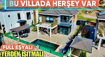 Didimde Satılık 500 mt Arsa İçerisinde 5+1 Yerden Isıtmalı Full Eşyalı Havuzlu Villa / No:17 Satılık Arsa
