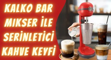 Kalko Bar Mikseri ile Freddo Espresso Nasıl Yapılır?