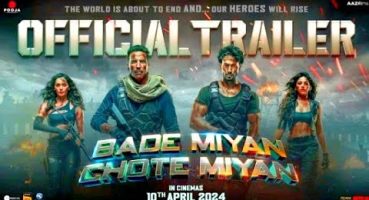 Bade Miyan Chote Miyan-Official Hindi-trailer hindi 2024_Tiger,_Trailer | Akshay,_FUNNY TV _😎👍 Fragman izle
