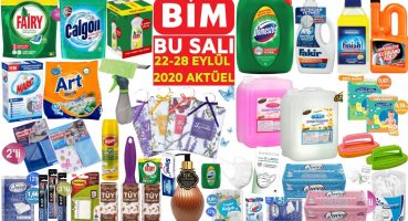 BİM BU SALI I 22 EYLÜL 2020 I TEMİZLİK ÜRÜNLERİ I DETERJAN I BİM İNDİRİMLERİ I ( Bim Aktüel )