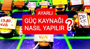 Ayarlı Güç Kaynağı Nasıl Yapılır ❓ Tavsiye ederim,sonuna kadar izleyin, beraber yapalım 👍