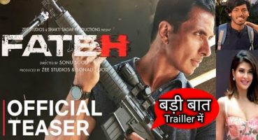 fateh official trailer out किसको cast किया सोनू sir ne released date confirmed 🤔🤔🔥🔥 Fragman izle