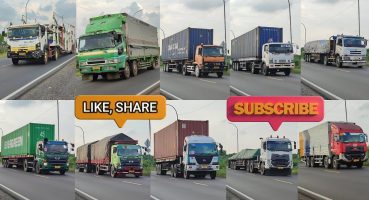 Truk Trailer, Kontener, Gandeng, Trintin, Tronton, Trinton Isuzu, Fuso, FAW, Hino, UD CWA & Quester Fragman izle