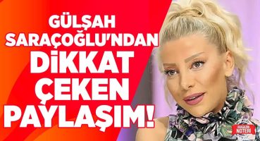 Gülşah Saraçoğlu Sosyal Medya Paylaşımıyla Dikkat Çekti! Allah Beni.. | Magazin Noteri Magazin Haberleri