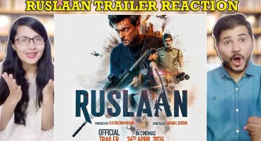 Couple Reaction on Ruslaan Official Trailer | Aayush Sharma, Jagapathi Babu, Sushrii Fragman izle