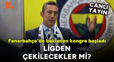 Fenerbahçe’nin tarihi kongresinde karar çıktı: Ligden çekilmeyi 3 ay rafa kaldırıyoruz #CANLI