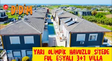 🔵İZLEMENİZİ TAVSİYE EDERİM/AYDIN DİDİMDE 6.750,000tl SATILIK EŞYALI VİLLA #didim #luxury #villa Satılık Arsa