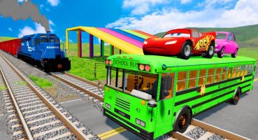 Flatbed Trailer Cars Transportation with Truck – Pothole vs Car – BeamNG.Drive Fragman izle