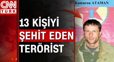 13 vatan evladını şehit eden o hain PKK’lı terörist