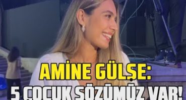 Amine Gülşe Özil Harbiye’de bomba açıklamalar yaptı! | ”5 çocuk sözümüz var!” Magazin Haberi