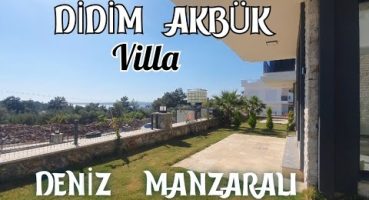 DİDİM Akbük’de Satılık Villa: Doğa İçinde Deniz Manzaralı Havuzlu Villa #didim #akbük #deniz #villa Satılık Arsa