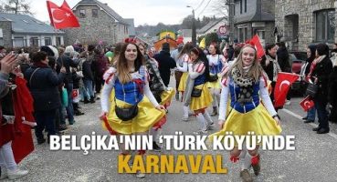 Belçika’nın ‘Türk köyü’nde karnaval