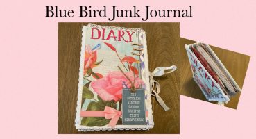Using Magazines – Blue Bird Junk Journal, flip through, using Daphne’s Diary Magazine
