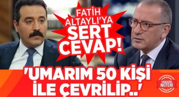 ‘Buna Rol Vermeyin’ Dedi! Mustafa Üstündağ’dan Fatih Altaylı’ya Yanıt Geldi! Magazin Haberleri