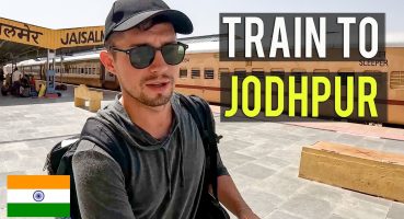 $12 TRAIN TO JODHPUR (2nd class cabin)  🇮🇳