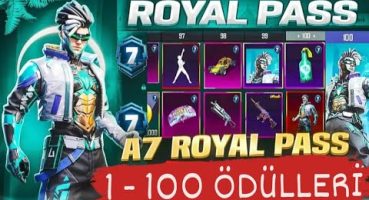 A7 ROYAL PASS 1-100 ÖDÜLLERİ | POPÜLERLİK TAKASI KAYBOLAN POPÜLERLİK SORUNUN ÇÖZÜMÜ PUBG MOBİL Fragman İzle