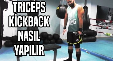 Spor Salonunda Yapılan Hatalar 23 – Tricep Kickback Nasıl Yapılır | How to do Triceps Kickback