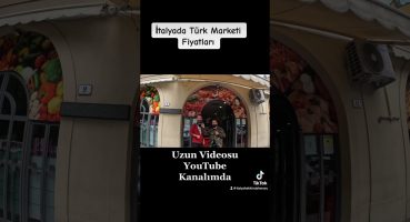 İtalyada Türk Marketi Fiyatları #italya #keşfet #viral #fypシ #youtube #tiktok