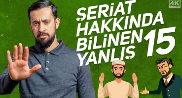 Şeriat Hakkında Bilinen 15 Yanlış | Mehmet Yıldız