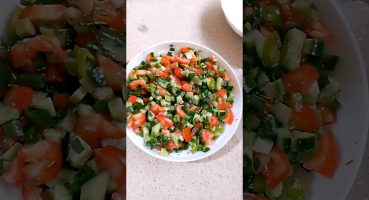 En Güzel Çoban Salatası Nasıl Yapılır? #keşfet #nasılyapılır #salata #salad #keşfetbeniöneçıkar