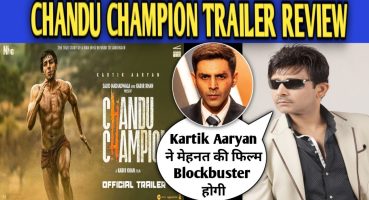 Chandu Champion Trailer Review | KRK | #krkreview #ChanduChampion #kartikaaryan #krk Fragman izle