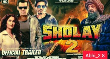 SHOLAY 2: Returns – Trailer | Salman Khan As Veeru | Shah Rukh Khan As Jai | Kriti S. & Pooja Hegde Fragman izle