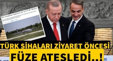 Türk SİHA’ları Miçotakis’in ziyareti öncesi füze ateşledi, Yunan basını küplere bindi